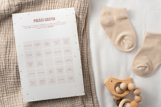 Poišči gosta - pikice