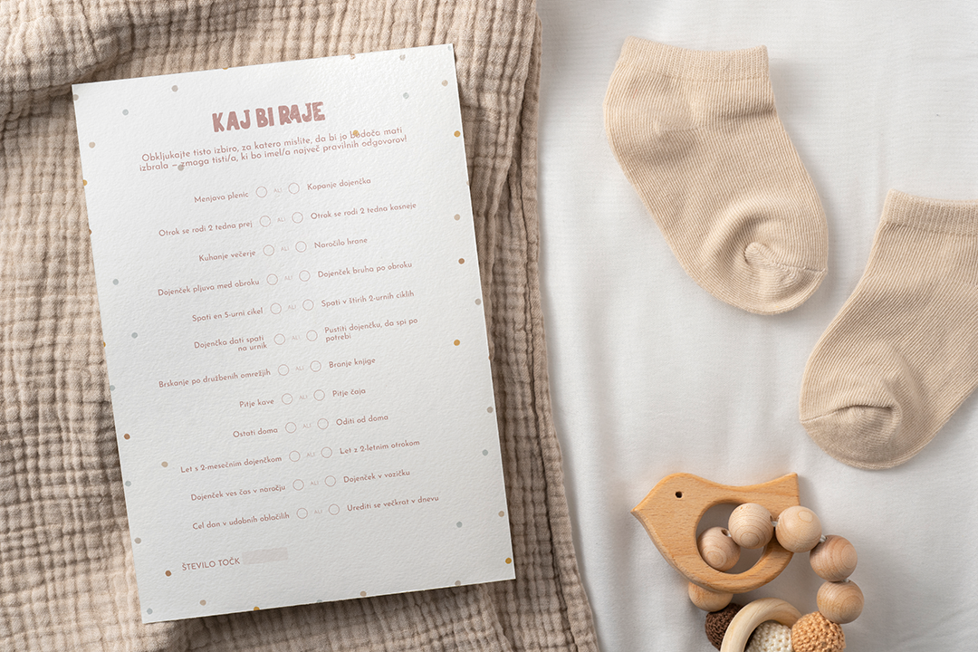 Kaj bi raje - pikice